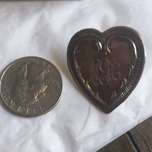 Sterling silver engraved earrings - Picture 9 of 9